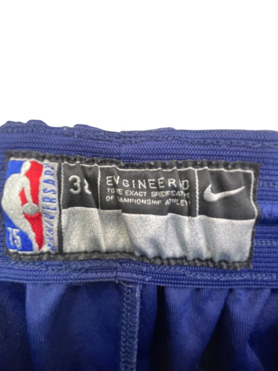 Nike NBA Brooklyn Nets Σορτσάκι Μπάσκετ Vintage Λογότυπα Μπλε Ανδρικό S