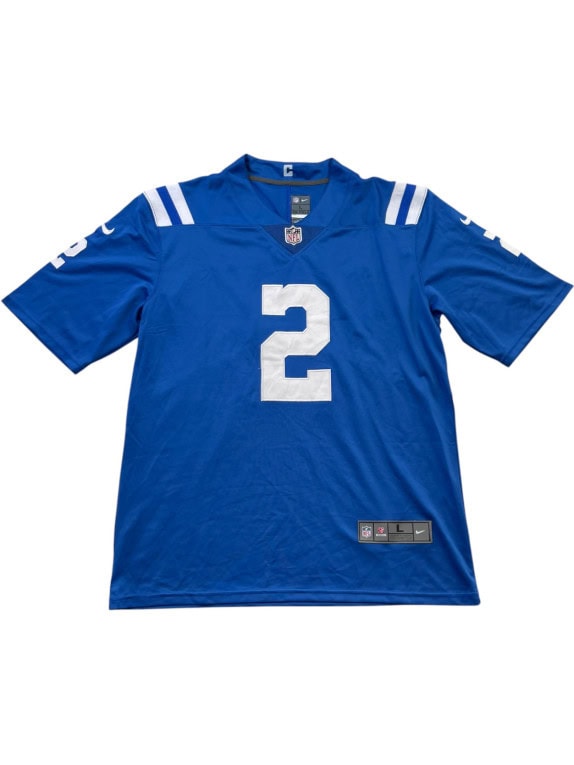 NIKE NFL MAGLIA FOOTBALL SPORTSWEAR BLU ROYAL UOMO PRE OWNED L