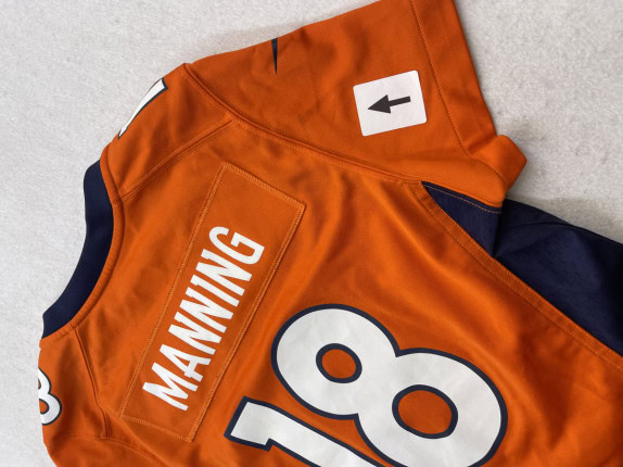 NIKE NFL JERSEY SPORTIVO ARANCIONE UOMO PRE OWNED XS