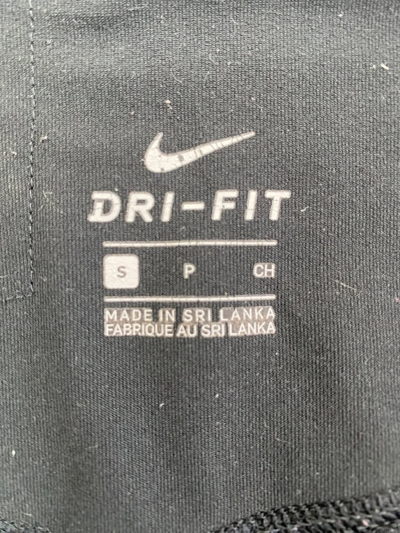 NIKE Παντελόνι Φόρμας DRI-FIT JUST DO IT Logo Μαύρο Γυναικείο S