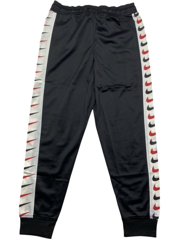 NIKE Παντελόνι Φόρμας Jogger με Multi-Swoosh Side Tape Μαύρο Unisex Small