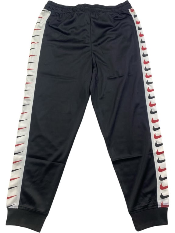 NIKE Pantaloni sportivi con nastro logo nero unisex XL