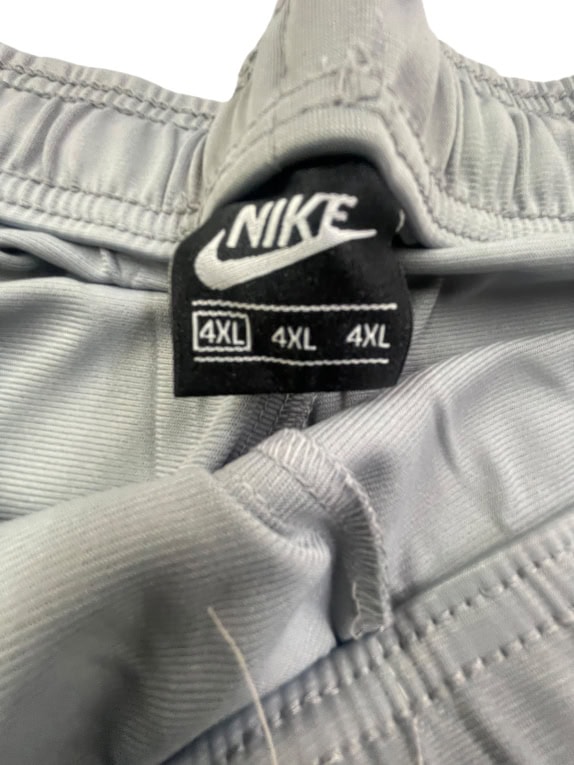 NIKE PANTALONI DELLA TUTA CON LOGO LATERALE GRIGIO UOMO 4XL