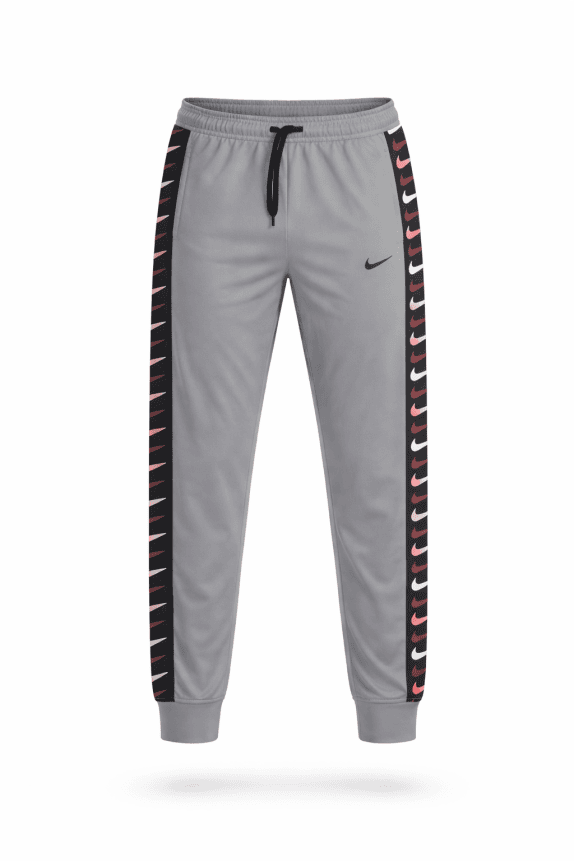 NIKE PANTALONI TUTA SPORTSWEAR GRIGIO UOMO PRE OWNED L