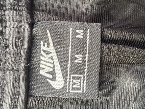NIKE PANTALONI TUTA SPORTSWEAR NERO UOMO PRE OWNED M