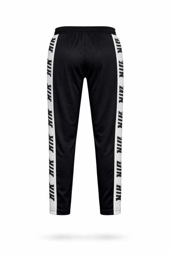 NIKE PANTALONI TUTA SPORTSWEAR NERO UOMO PRE OWNED L