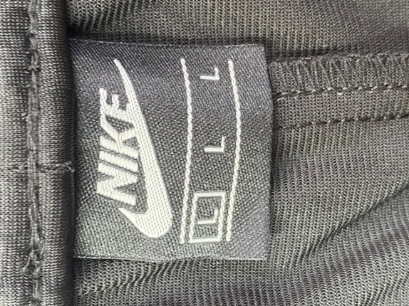 NIKE PANTALONI TUTA SPORTSWEAR NERO UOMO PRE OWNED L