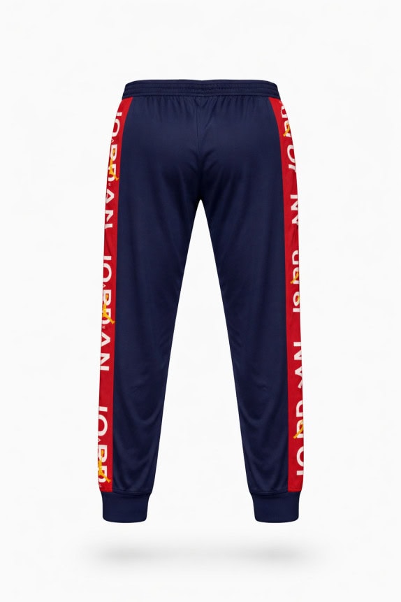 NIKE TRACK PANTS SPORTSWEAR BLUE MENS PRE OWNED M