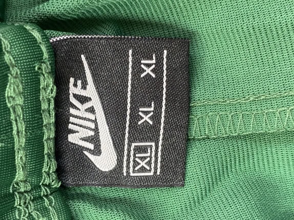 NIKE TRACK PANTS SPORTSWEAR GREEN MALE PRE OWNED XL