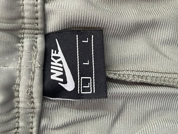 NIKE PANTALONI TUTA STREETWEAR GRIGIO UOMO PRE OWNED L