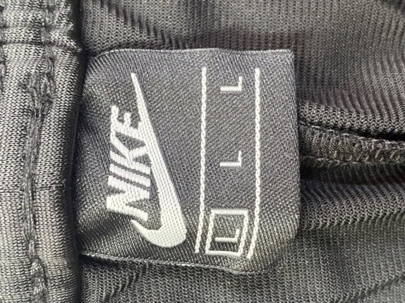 NIKE PANTALONI TUTA STREETWEAR NERO UOMO PRE OWNED L