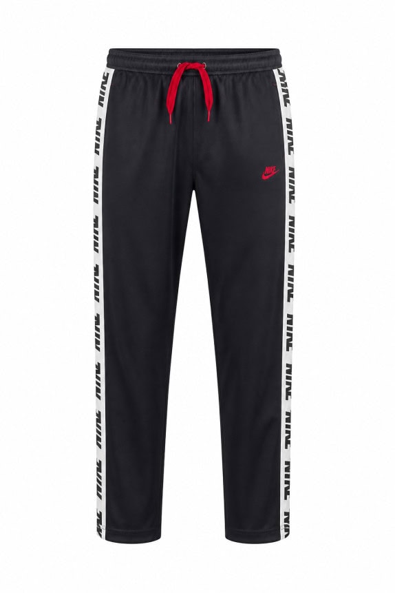 NIKE PANTALONI TUTA STREETWEAR NERO UOMO PRE OWNED XXL
