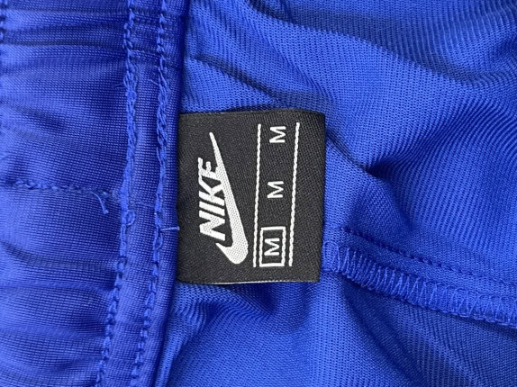 NIKE PANTALONI TUTA STREETWEAR BLU UOMO PRE OWNED M