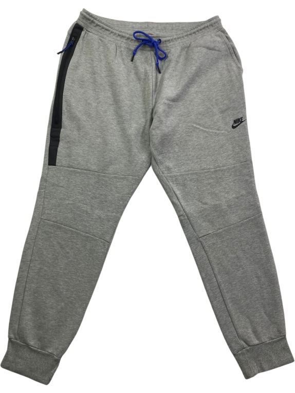 NIKE SWEATPANTS TECH FLEECE STYLE LOGO GREY MENS XXL