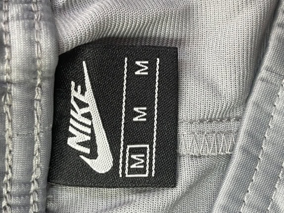 NIKE PANTALONI TRACK ATHLETIC GRIGIO UOMO PRE OWNED M