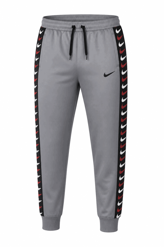 NIKE PANTALONI TRACK ATHLETIC GRIGIO UOMO PRE OWNED M