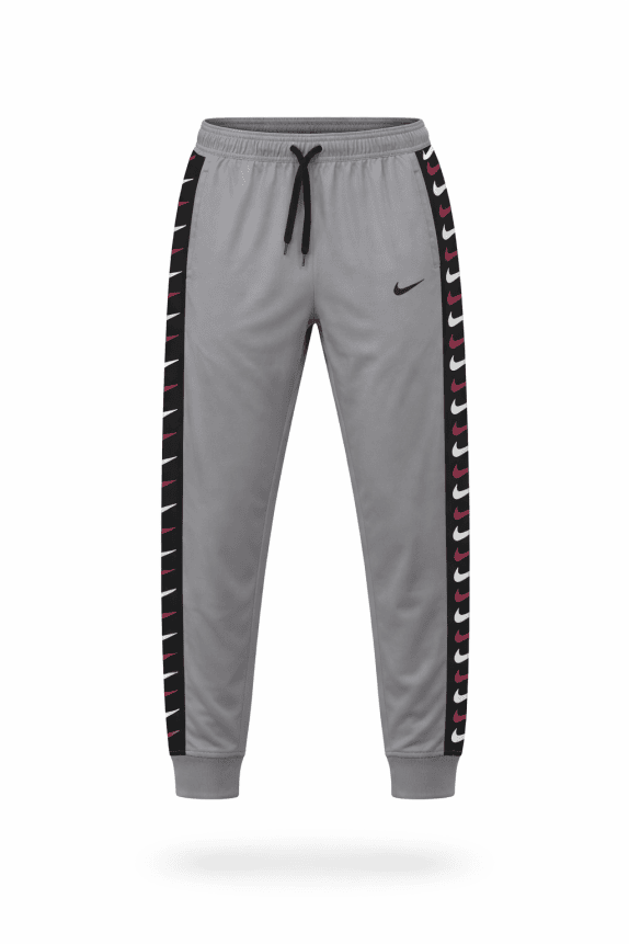 NIKE PANTALONI TRACK ATHLETIC GRIGIO UOMO PRE OWNED L