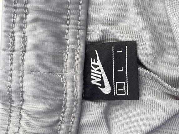 NIKE PANTALONI TRACK SPORTSWEAR GRIGIO UOMO PRE OWNED L