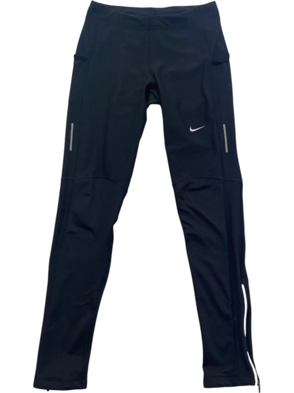 NIKE PANTALONI TRAINING SPORTSWEAR NERI UNISEX PRE OWNED S