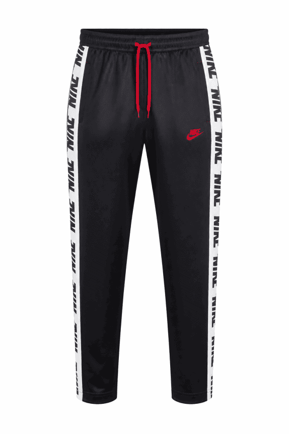 NIKE PANTALONI TUTA SPORTSWEAR NERO UOMO PRE OWNED L