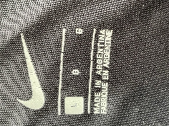 NIKE PANTALONI DA RUNNING SPORTSWEAR NERO UOMO PRE OWNED L