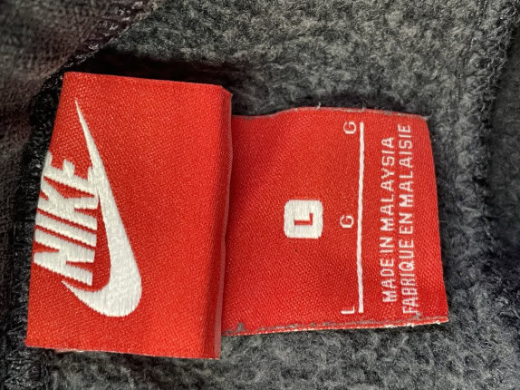 NIKE PANTALONI JOGGER ATHLETIC NERO UOMO PRE OWNED L