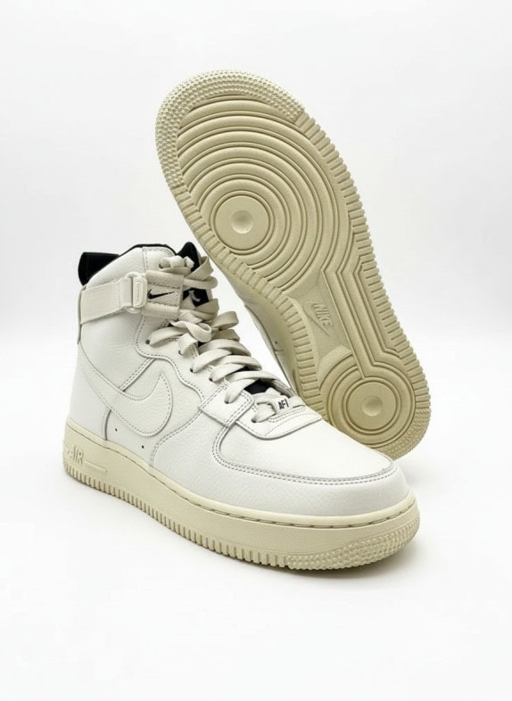 NIKE ΠΑΠΟΥΤΣΙΑ HIGH TOP ATHLETIC OFF WHITE ΑΝΤΡΙΚΟ PRE OWNED EU 44