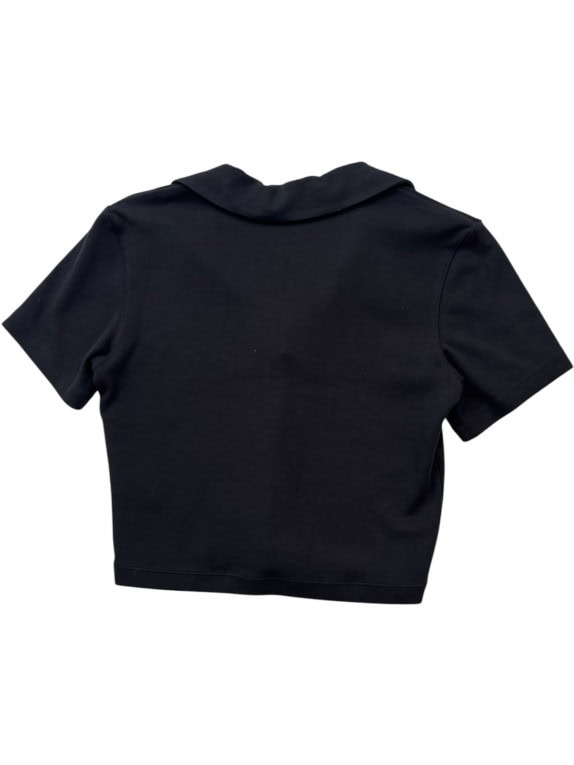NIKE POLO MINIMAL NERO DONNA PRE OWNED S