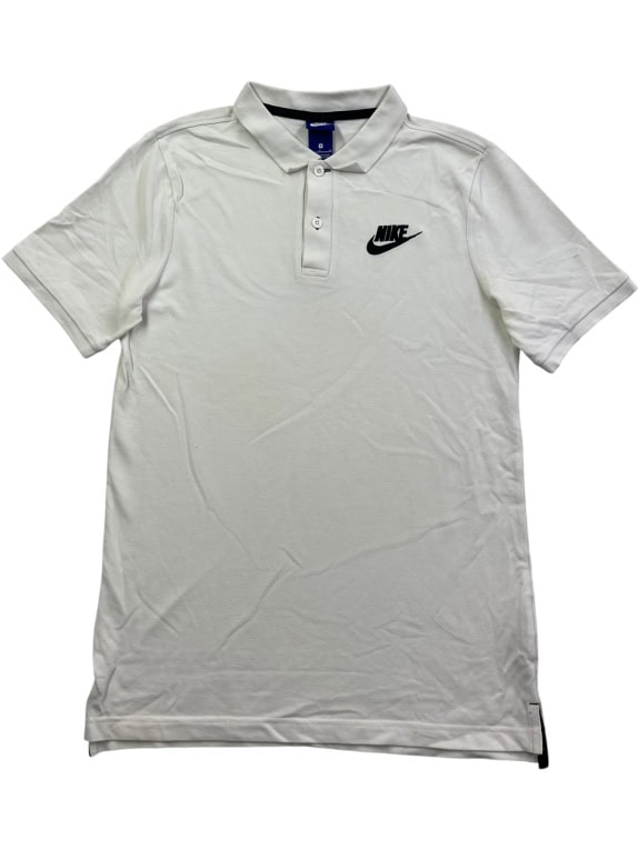 Nike Polo Shirt Casual Logo White Men’s S