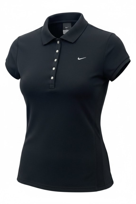 NIKE POLO SHIRT ATHLETIC BLACK ΓΥΝΑΙΚΕΙΟ PRE OWNED M