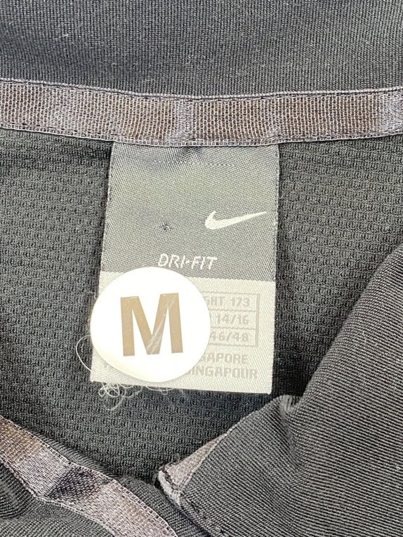 NIKE POLO SHIRT ATHLETIC BLACK ΓΥΝΑΙΚΕΙΟ PRE OWNED M
