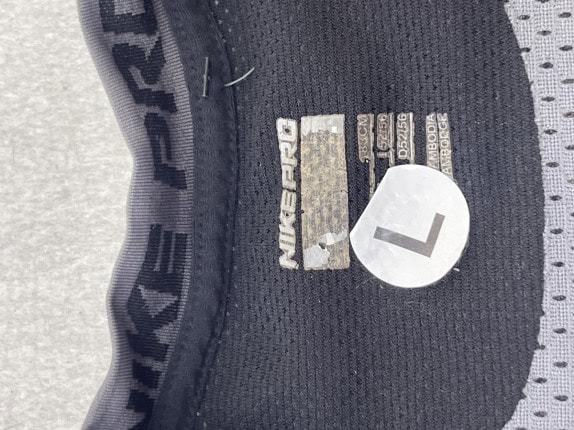 NIKE PRO ΑΘΛΗΤΙΚΟ ΑΜΑΝΙΚΟ ΜΠΛΟΥΖΑΚΙ MINIMAL ΜΑΥΡΟ ΑΝΤΡΙΚΟ PRE OWNED L