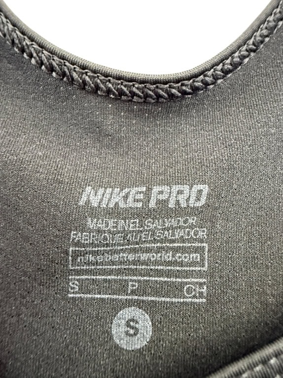 Nike Pro Αθλητικό Tank Top Dri-Fit Λογότυπο Μαύρο Γυναικείο S