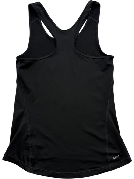 Nike Pro Αθλητικό Tank Top Dri-Fit Λογότυπο Μαύρο Γυναικείο S