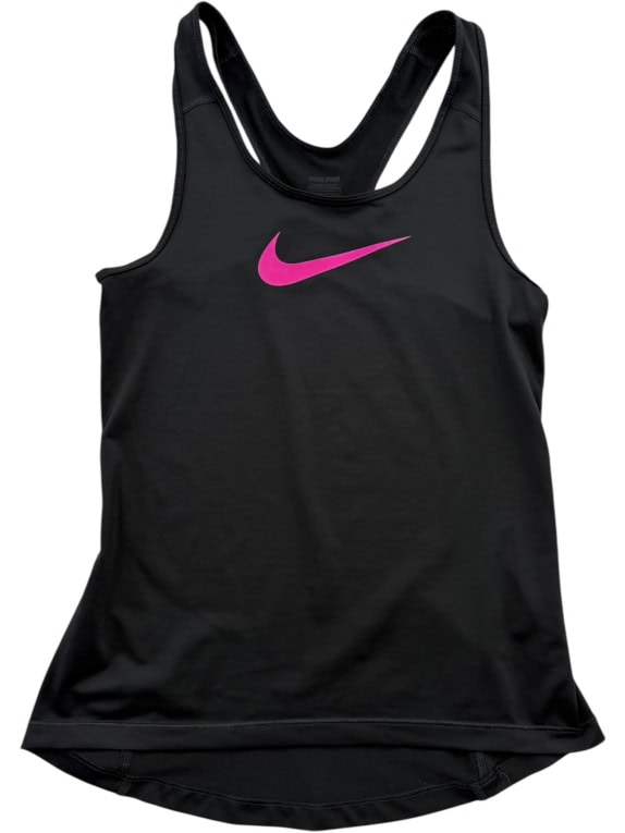 Nike Pro Αθλητικό Tank Top Dri-Fit Λογότυπο Μαύρο Γυναικείο S