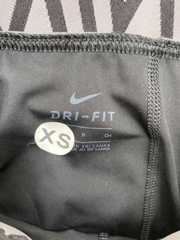 Nike Pro Dri-FIT Αθλητικό Κολάν Logo Μαύρο Γυναικείο XS