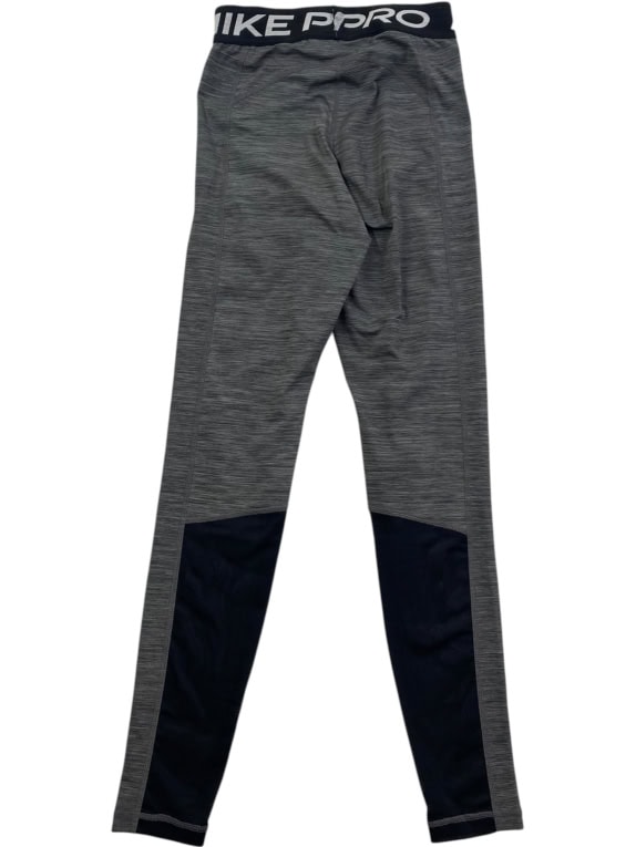 Nike Pro leggings sportivi Dri-FIT con logo grigi da donna XS