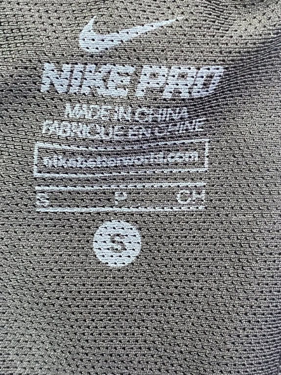 NIKE PRO ΚΟΛΑΝ ΠΡΟΠΟΝΗΣΗΣ ATHLETIC ΜΑΥΡΟ ΑΝΤΡΙΚΟ PRE OWNED S