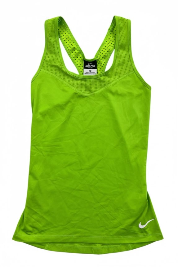 NIKE PRO TANK TOP DRI-FIT SWOOSH ΛΑΧΑΝΙ ΓΥΝΑΙΚΕΙΟ XS