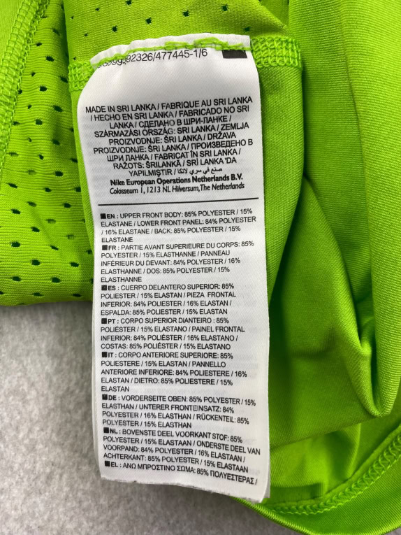 NIKE PRO CANOTTA DRI-FIT SWOOSH VERDE DONNA XS