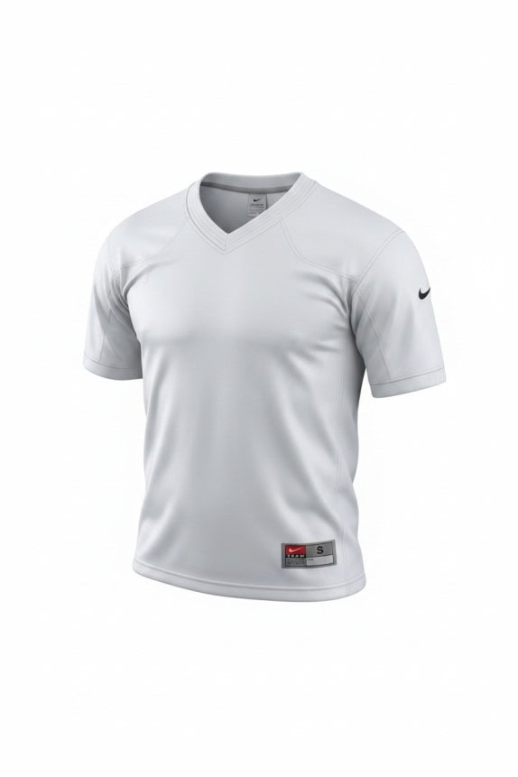 NIKE RACING JERSEY ATHLETIC WHITE MEN PRE OWNED S