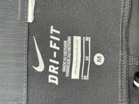 NIKE SHORT LEGGINGS SPORTSWEAR NERO DONNA PRE OWNED M