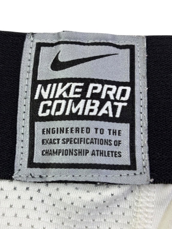 NIKE SHORTS LEGGINGS SPORTY WHITE MEN PRE OWNED L