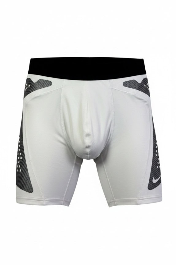 NIKE SHORTS LEGGINGS SPORTY ΛΕΥΚΟ ΑΝΤΡΙΚΟ PRE OWNED L