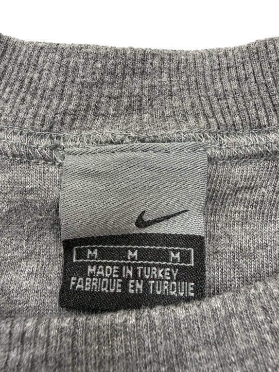 Nike Vintage Sleeveless Mesh T-Shirt Logo Blue Grey Men’s M