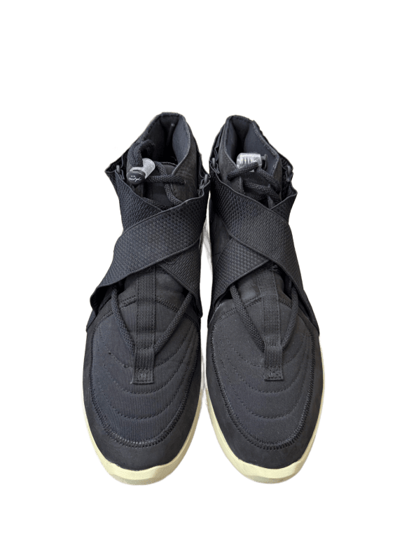 NIKE AIR FEAR OF GOD RAID SNEAKERS ΜΑΥΡΑ ΑΝΔΡΙΚΑ PRE OWNED EU 44.5