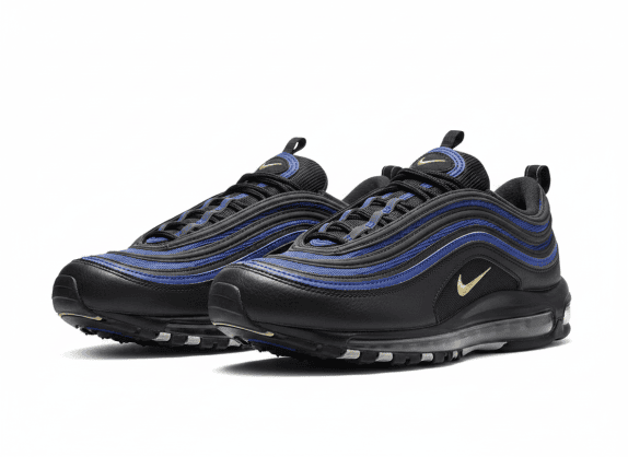 NIKE SNEAKERS ARCHIVE BLACK MEN PRE OWNED EU 42.5
