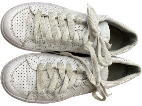 NIKE SNEAKERS MINIMAL OFF WHITE UNISEX PRE OWNED