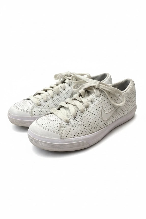 NIKE SNEAKERS MINIMAL OFF WHITE UNISEX PRE OWNED