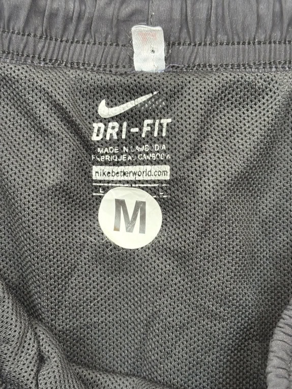 NIKE SHORTS SPORTIVO NERO UOMO PRE OWNED M